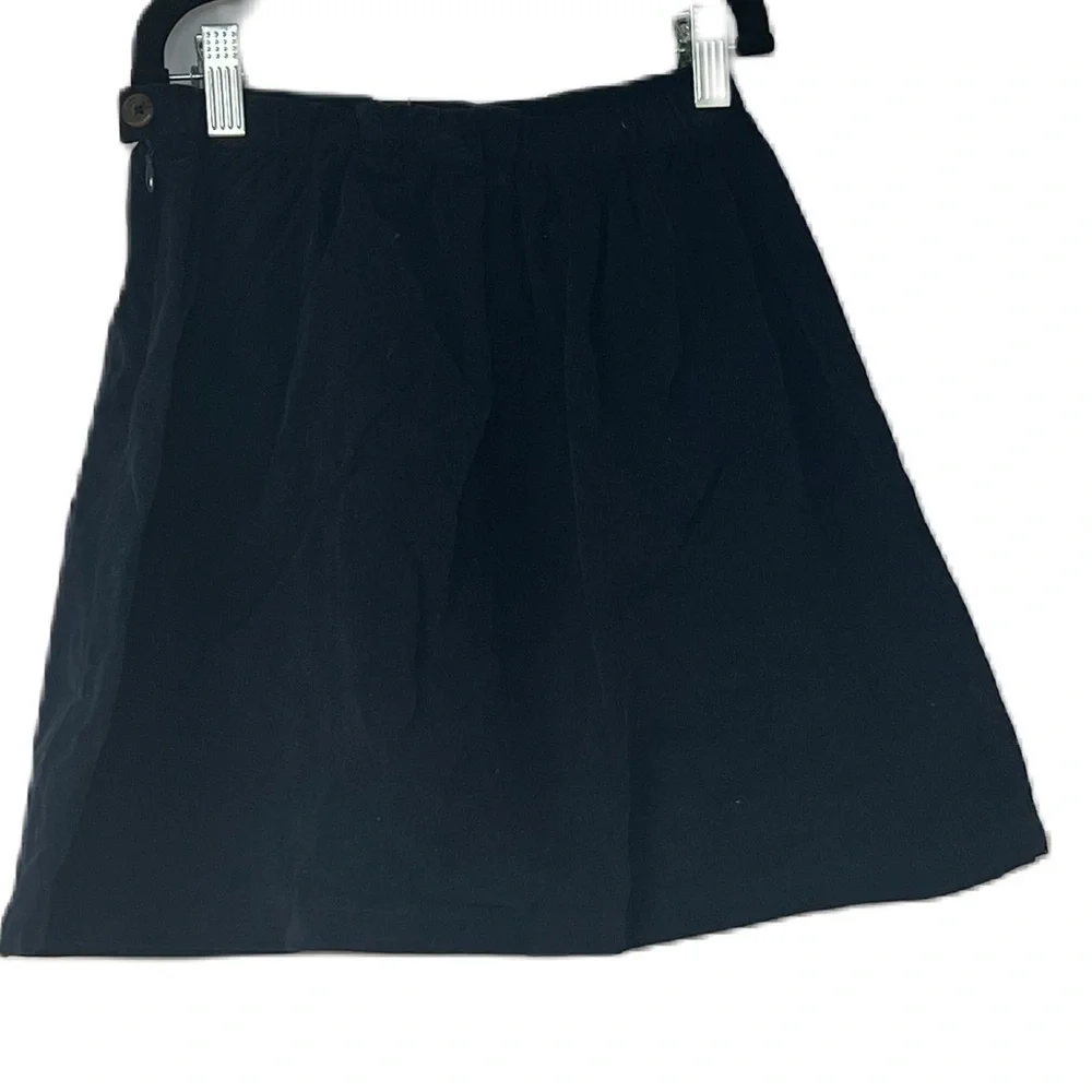 Nwt Anais&l New York girls Jenna Skirt Navy chord size 12 above knee fall winter